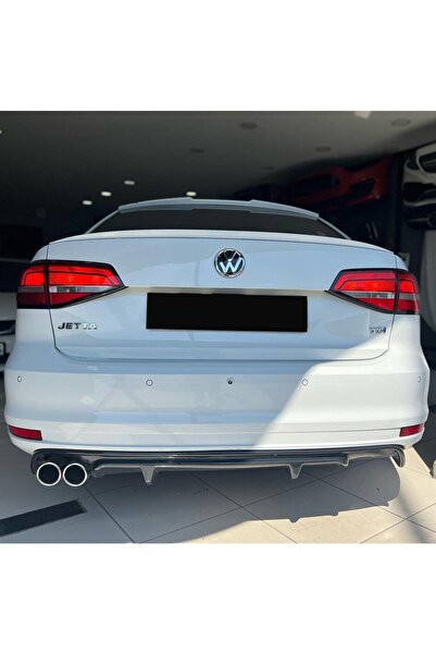 bestuning Volkswagen Jetta Makyajlı Kasa 2014-2018 R Difüzör Parlak Siyah