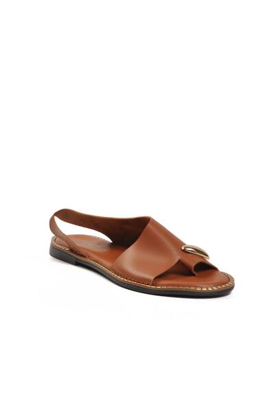 WALKWAY Tan Women's Ballet Flats Hobim 102 Z