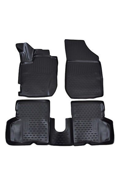 Renault Rubber Tray Mats Premium Novline, Captur, 2013-2019, 4 pieces