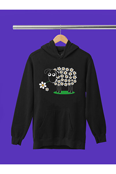 MAGORS سترة رياضية بقلنسوة مطبوعة بنقشة الكوزوكوك، مصنوعة من القطن بأكمام طوي...