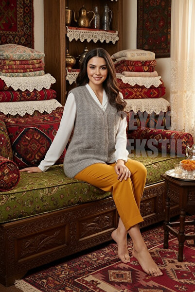 Çt Çeyizci Tekstil Women's Vest, Dowry Knitted Vest, Gift Engagement Vest, Engagement & Dowry Vests
