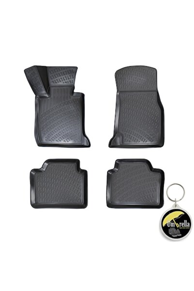 Umbrella Set 4 covorașe cauciuc tip Premium Line 3D pentru BMW 3 E90 / E91 / ...