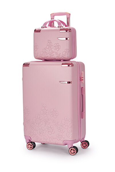 LİMRA 6-piece hard-sided luggage set made of polycarbonate in a sturdy, durable design.