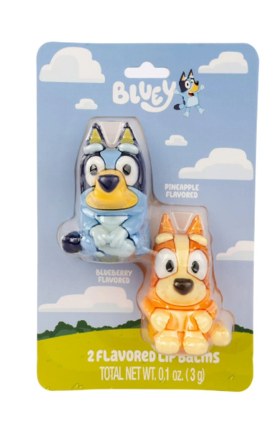 bluey Pineapple Blueberry 2 Flavored Lip Balm 3 g
