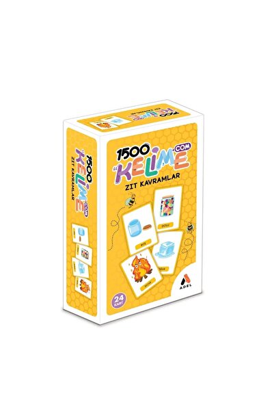 Adel 1500 Words Concepts 24 Cards Help Preschool Education Intelligence Development