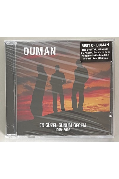 NR1 Duman En Güzel Günüm Gecem 1999-2006 Cd (Jelatininde Sıfır Orijinal Dönem...