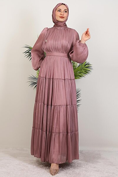 giz astore Aydeniz Broş Abiye Gül Kurusu