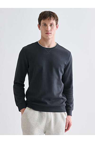 LC Waikiki Hanorac pentru bărbați Özmarka, cu mânecă lungă și guler tip crewn...