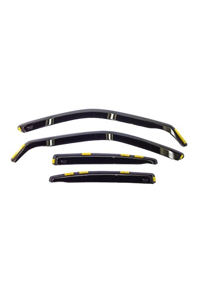 Heko Set deflectoare de vânt auto originale față și spate pentru Seat Ibiza | Cordoba, 1999-2002, 4 uși
