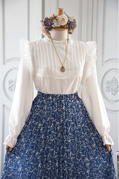 EMİNOS BUTİK Piliseli Etek