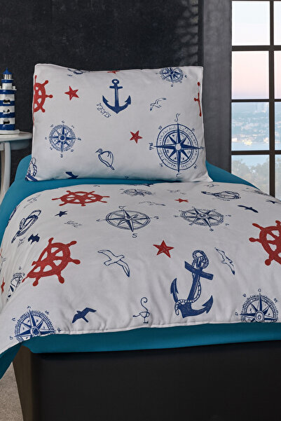 sehra Pillowcase 70% Cotton Mold Rose Flower Geometric Car Nautical Star Children Patterned