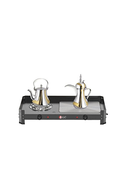 DLC 1250W Stainless Steel Electric Stove (1 Burner + Heater)