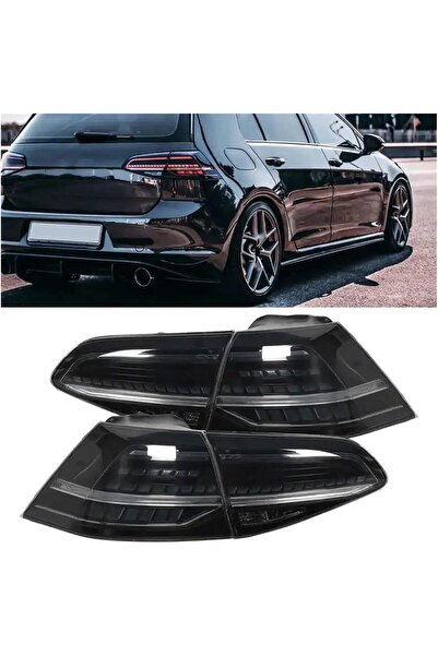 X POWER TUNİNG VW GOLF 7.5 2017-2020 FÜME SMOKE LEDLİ ARKA STOP