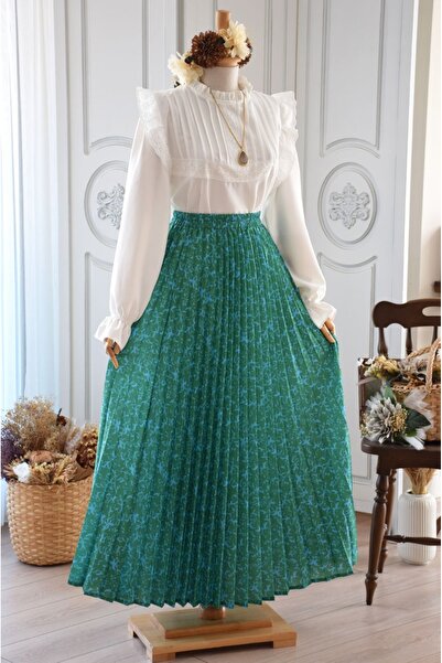 EMİNOS BUTİK Piliseli Etek