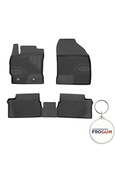 FroGum Set 4 covorașe auto din cauciuc 3D premium pentru Toyota Auris II Comb...