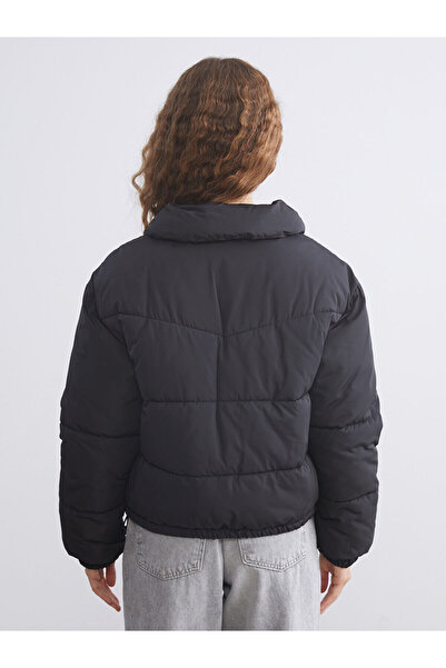 LC Waikiki Vizyon New Season Stand Collar Oversize Women's Puffer Jacket