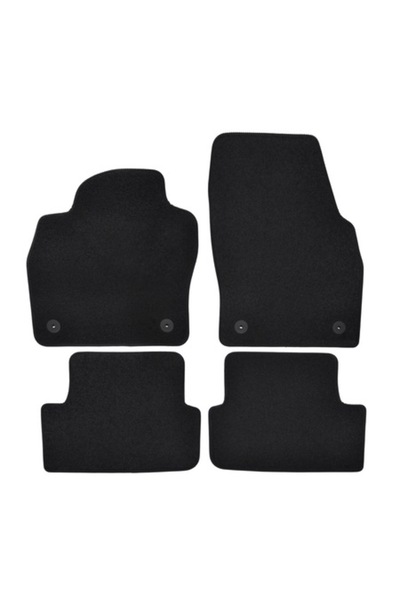 Audi Covorașe auto negre premium, A1, 2019-, 4 buc.