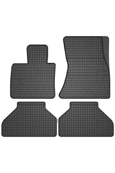 FroGum Set 4 covorașe auto ElToro din cauciuc pentru BMW X5 E70 2006-2013 negru