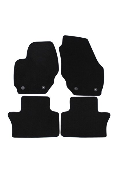 J&J automotive Set covorașe premium din catifea neagră pentru VOLVO XC70, 200...