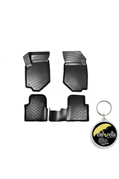 Umbrella Set 4 covorașe auto din cauciuc Premium Line 3D pentru PEUGEOT 2008 ...