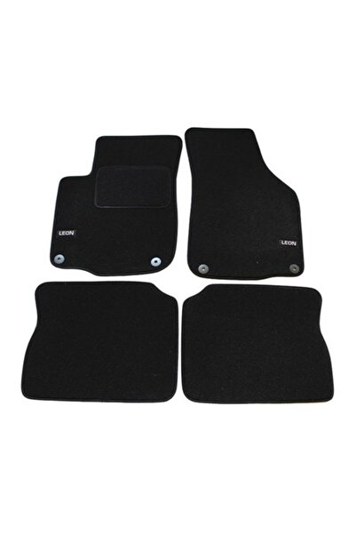 J&J automotive Set covorașe auto din catifea cu logo, Seat Leon, 1998-2005, 4...