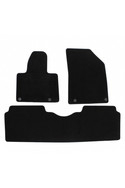 J&J automotive Set covorașe auto din velur premium, negre, CITROEN C5, 2008-2...