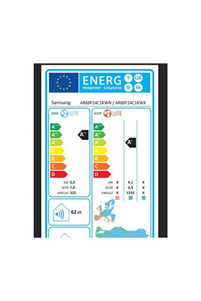 Samsung KLİMA 24000 BTÜ AR60F24C1KW/SK WINDFREE PREMIUM