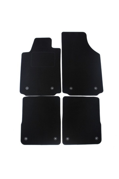 J&J automotive Set covorașe velur, Audi A2, 1999-2005, 4 bucăți