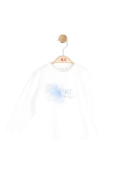 nk kids Baby Girl Beatiful Badi Ecru-Blue 39620