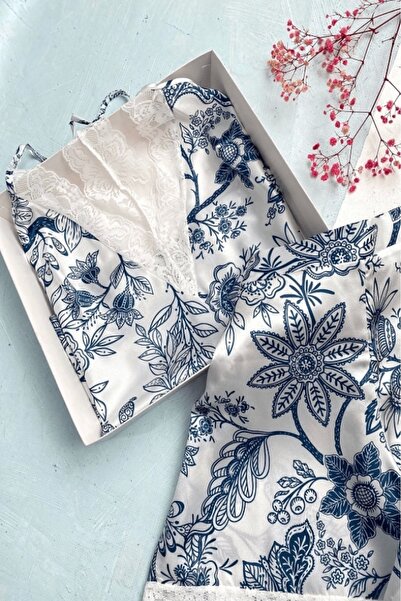 intimo Çiçekli Şortlu Takım