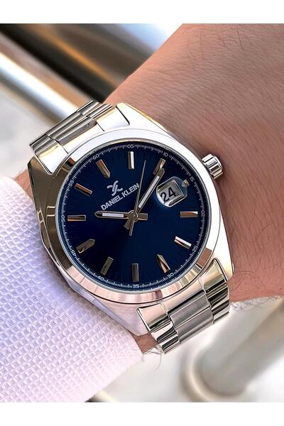 Daniel Klein Classic Men's Wristwatch Steel Band 3 Atm Water Resistant Bracelet Gift Vs.Blkt.0602