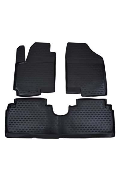 OEM Covorașe auto premium din cauciuc, tip tavă, Kia Venga, 2009-2019, 4 bucăți