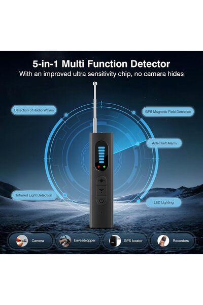 HYX Anti Spy Hidden Camera Detector - 5 Levels Detector