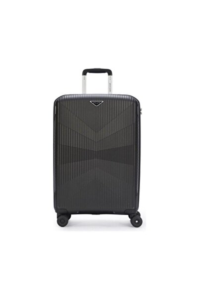 Pierre Cardin Büyük Boy Siyah Valiz 70 cm