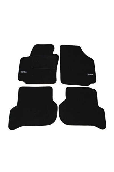 J&J automotive Set covorașe velur cu logo, Seat Altea, 2004-2015, 4 buc.