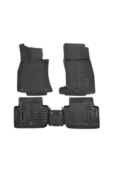 Kia Covorașe auto din cauciuc Premium, Stinger, 2017-, 4 bucăți