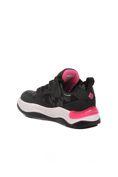 WALKWAY 1990 F Black-Fuchsia Seasonal Children's Sports Shoes