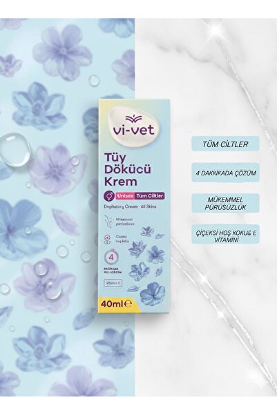 Vi-vet TÜY DÖKÜCÜ KREM 40 ml