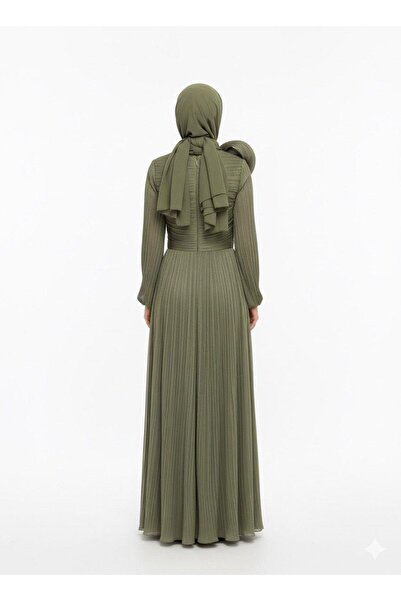 Kenzel Self Accessorised Evening Dress