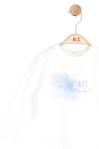 nk kids Baby Girl Beatiful Badi Ecru-Blue 39620