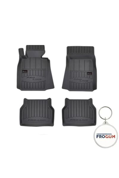 FroGum Set 4 covorașe auto din cauciuc tip tavă ProLine 3D pentru BMW Seria 5 G30, caroserie Sedan, fabricate din...