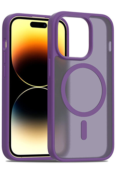 Joko غطاء SPTRNS لهاتف iPhone 14 Pro Jota Magsafe - (150702) أرجواني غامق