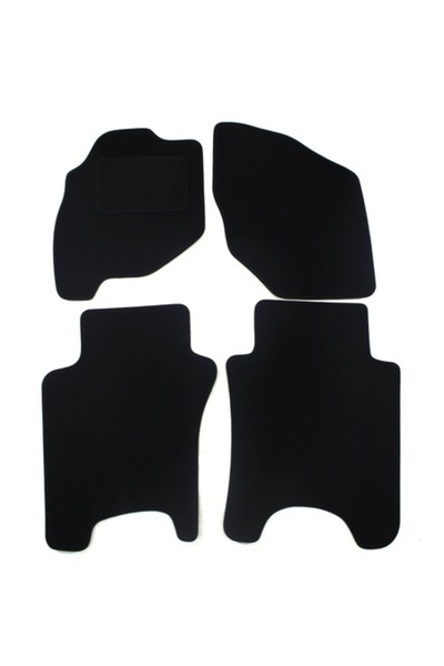 J&J automotive Set covorașe velur, Honda Jazz, 2001-2008, 4 buc.