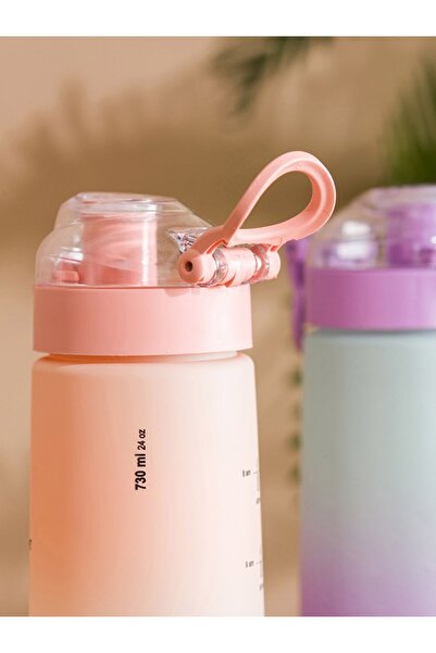 LC Waikiki LCW ACCESSORIES Yazı Baskılı Kapaklı Suluk 730 Ml