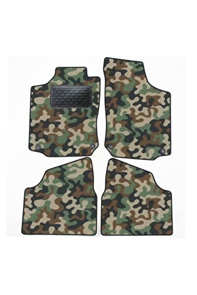 Opel Covorașe auto din velur, stil militar, Corsa, 2000-2006