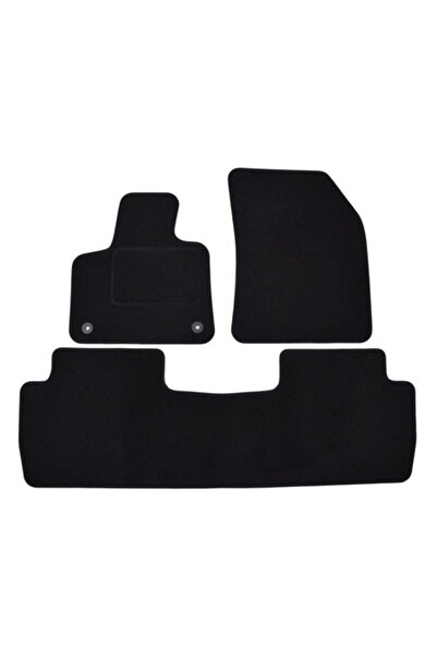 J&J automotive Set covorase din velur, Peugeot 5008, 2017-, 3 buc