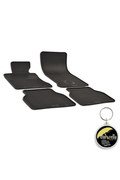 Umbrella Set 4 covorașe auto din cauciuc Urban Line pentru BMW Seria 5 (E61) (2004-2010) și breloc