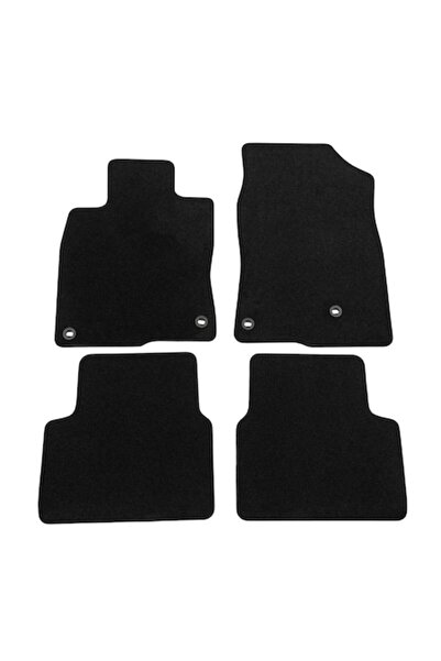 J&J automotive Set covorase din velur Premium negru, HONDA Civic, 2017-, 4 buc