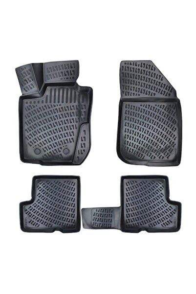 Covoraș Set Covorase Auto Cauciuc Umbrella pentru Dacia Duster 4X2 Prestige 2017-2022, 5 bucati