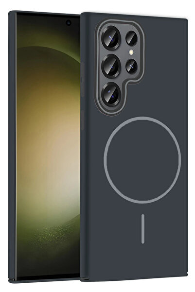 Joko غطاء سامسونج جالاكسي إس 24 ألترا من سيبتيم - متوافق مع ماج سيف - لون دخاني